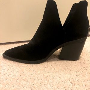 Vince Camuto black booties